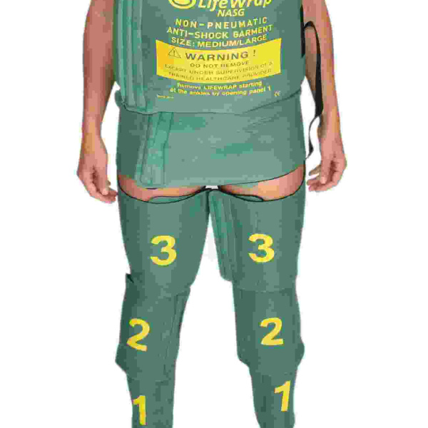 Traje antichoque no neumatico